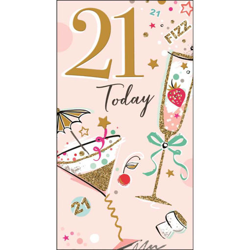 Picture of 21 TODAY BIRTHDAY CARD